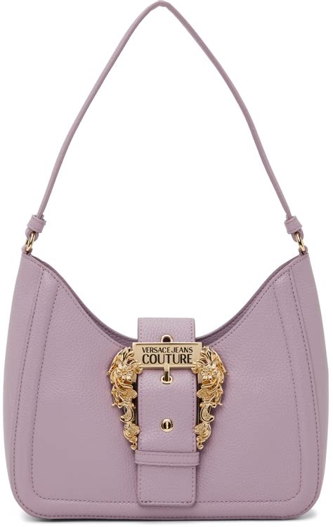 versace jeans couture bag purple